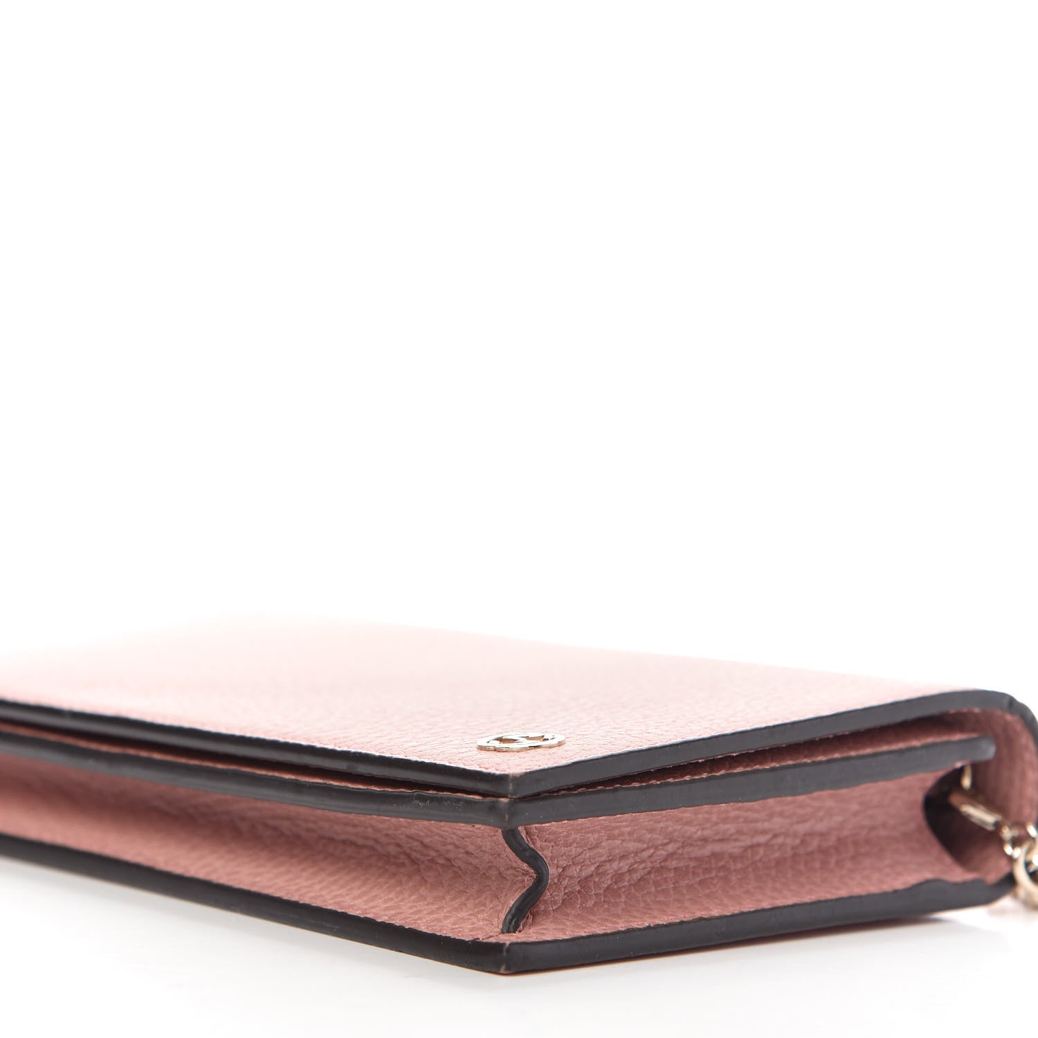 Gucci Dollar Calfskin Medium Betty Chain Wallet Soft Pink 7 of 10