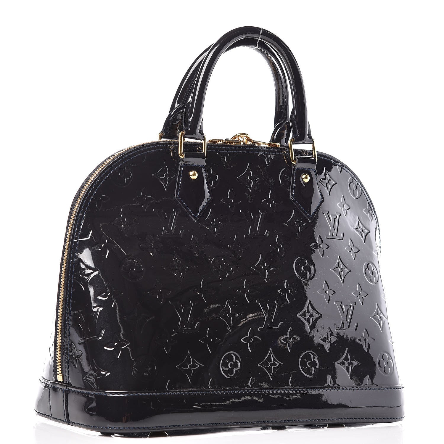 Louis Vuitton Vernis Alma PM Blue Infini 3 of 14