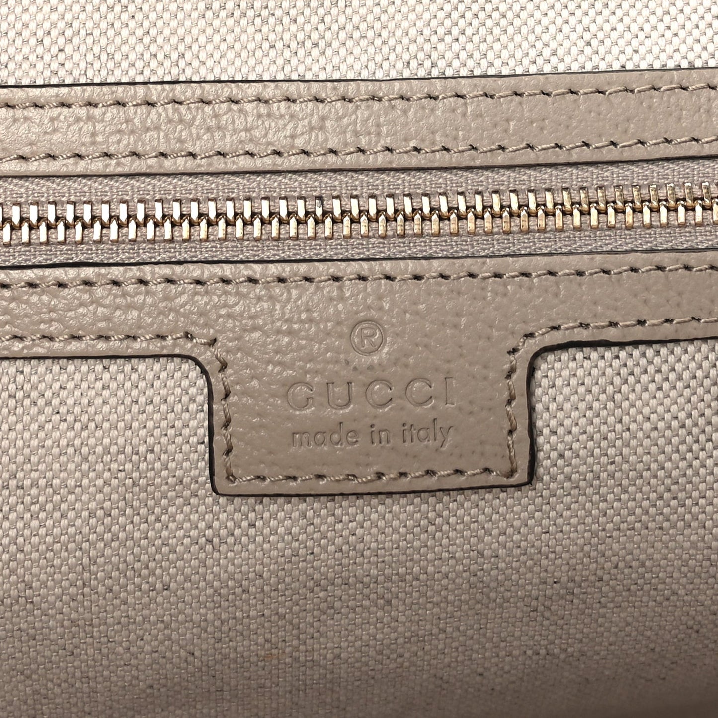 GG Supreme Monogram Textured Dollar Calfskin Web Large Ophidia Shopping Tote  Beige Mystic White Oatmeal