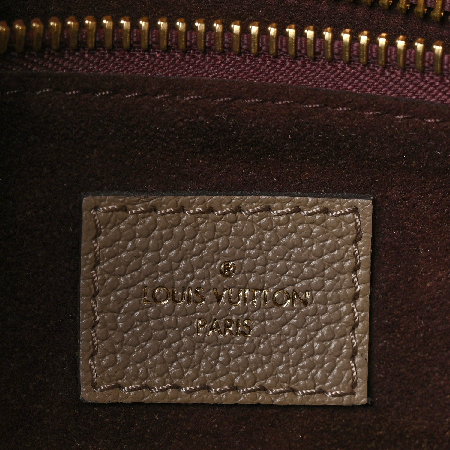 Louis Vuitton Empreinte Monogram Giant Neverfull MM Tourterelle 7 of 11