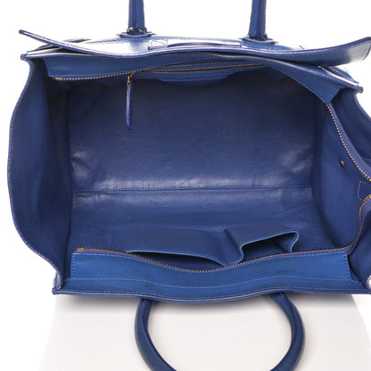 Celine Smooth Calfskin Mini Luggage Electric Blue 6 of 26