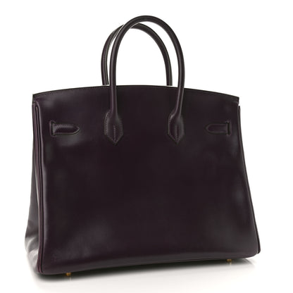 Hermes Box Birkin 35 Raisin 4 of 13