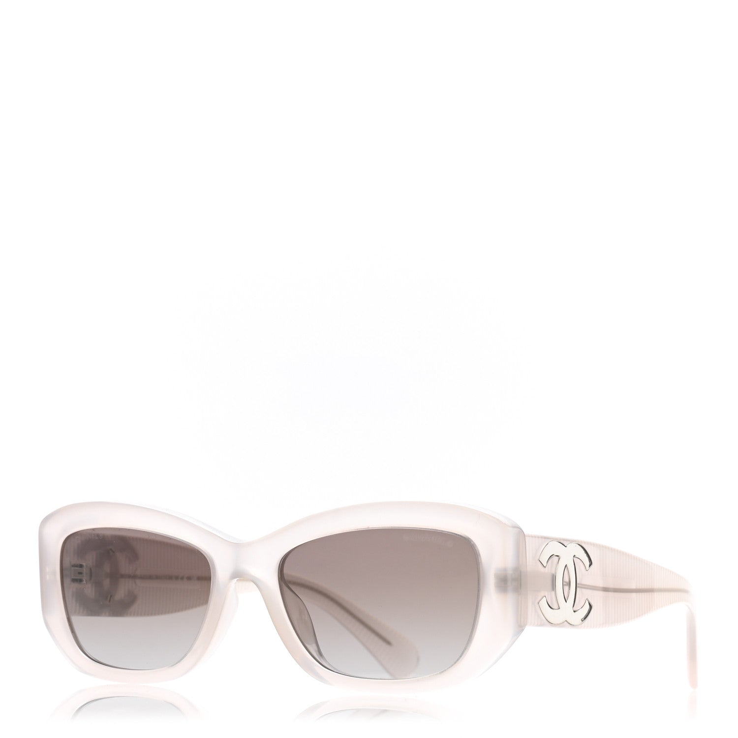 Chanel Acetate Rectangle Sunglasses 5493 Grey 1 of 8