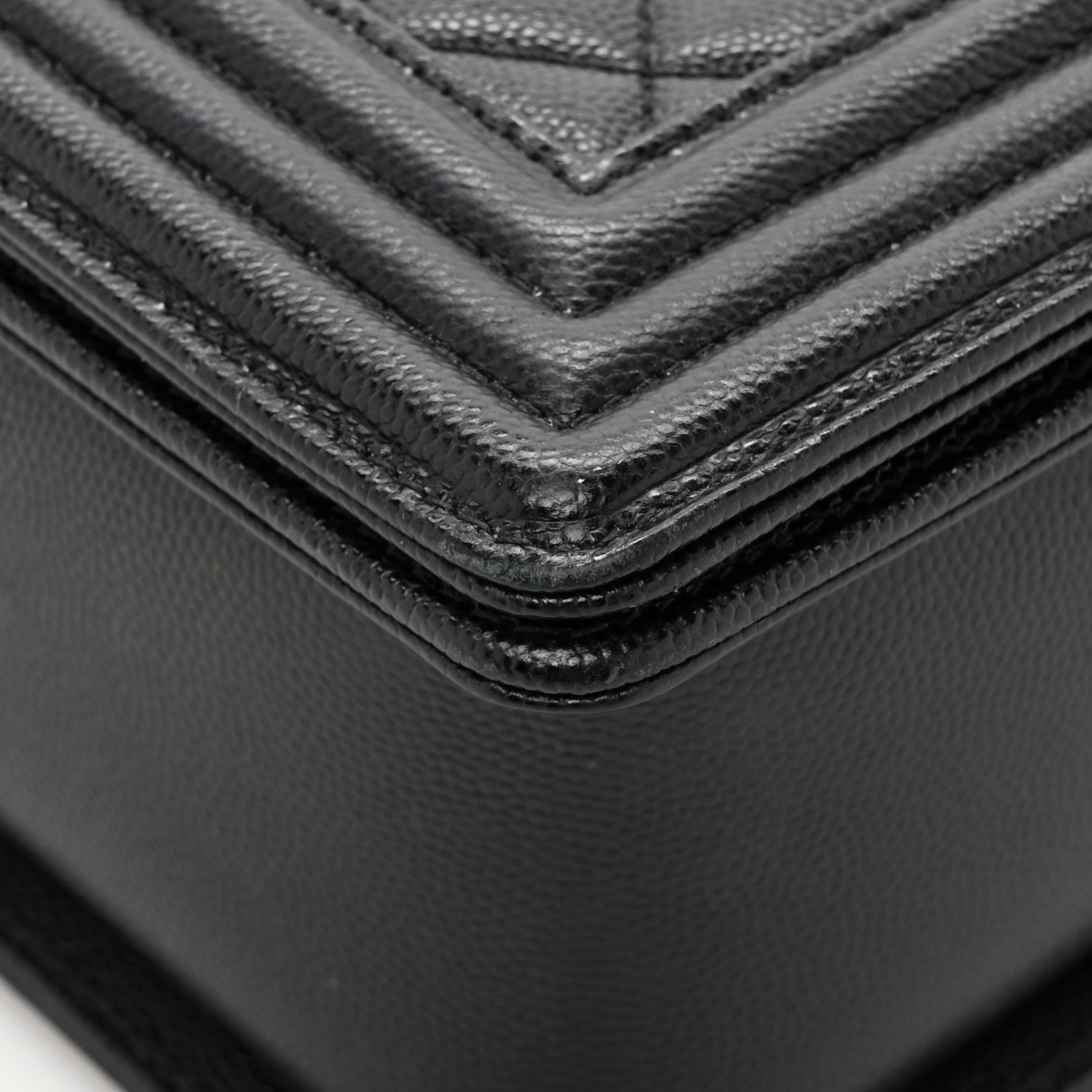 Chanel Caviar Quilted Large Boy Flap Black 11 of 15