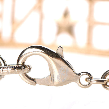 Chanel Crystal Chain Logo Bracelet Gold 4 of 5