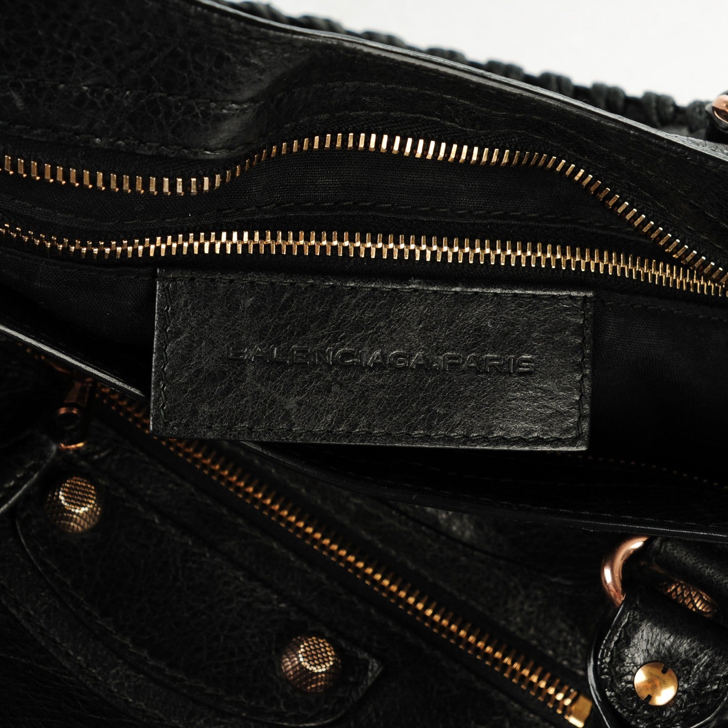 Balenciaga Agneau Giant 12 Rose Gold Hardware City Black 6 of 7