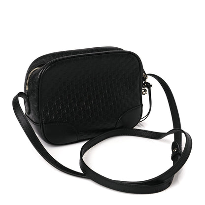Gucci Microguccissima Mini Bree Messenger Bag Black 2 of 9