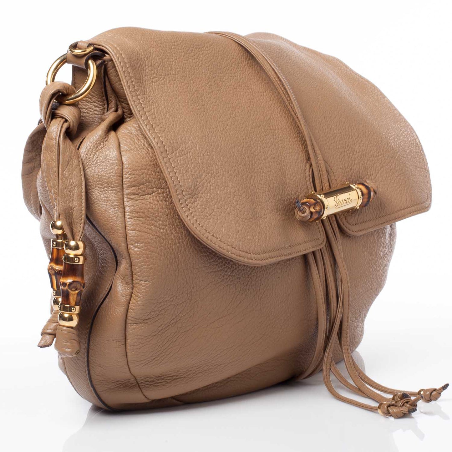 Leather Large Jungle Shoulder Bag