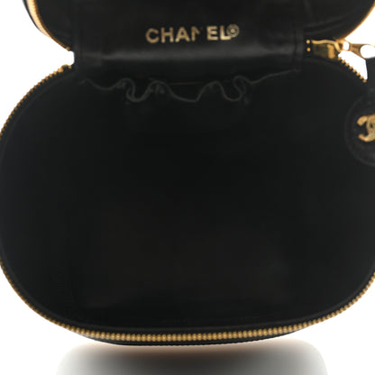 Chanel Caviar Vanity Cosmetic Case Black 5 of 9