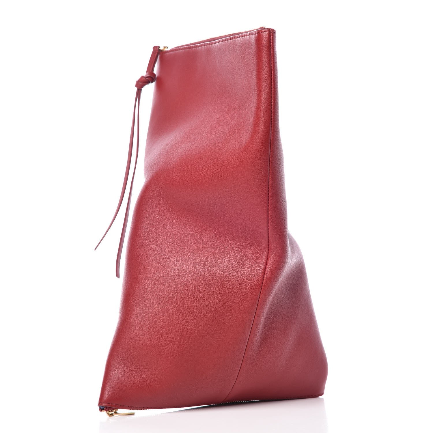 Celine Lambskin Berlingot Clutch Fuchsia 3 of 8