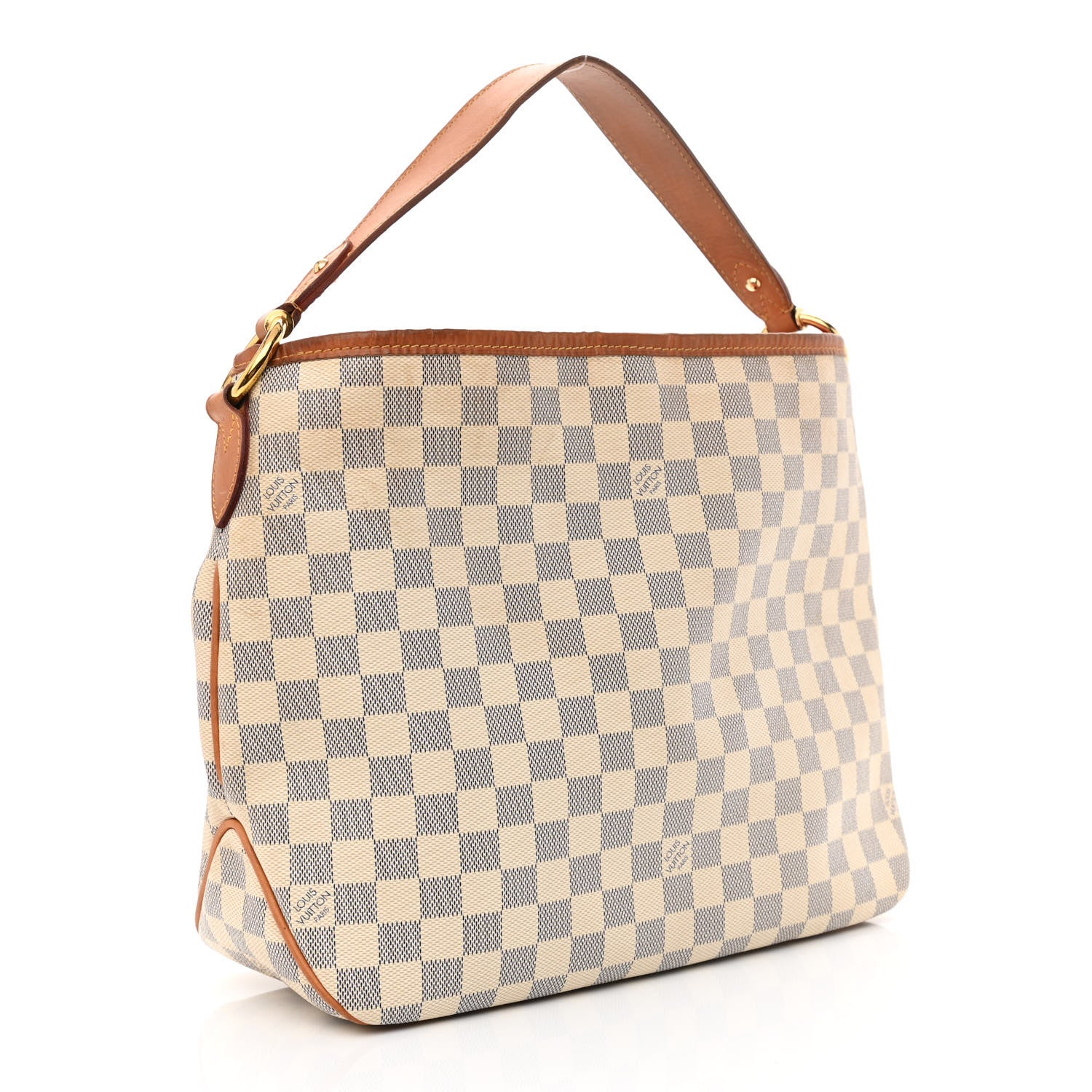 Louis Vuitton Damier Azur Delightful PM Pink 3 of 11