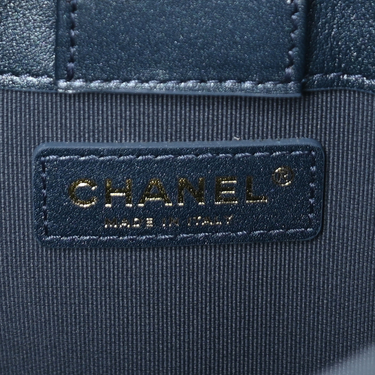Chanel Washed Denim Quilted Hobo Blue 5 of 9