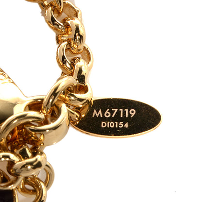 Louis Vuitton Fleur De Monogram Bag Charm Dore 5 of 6