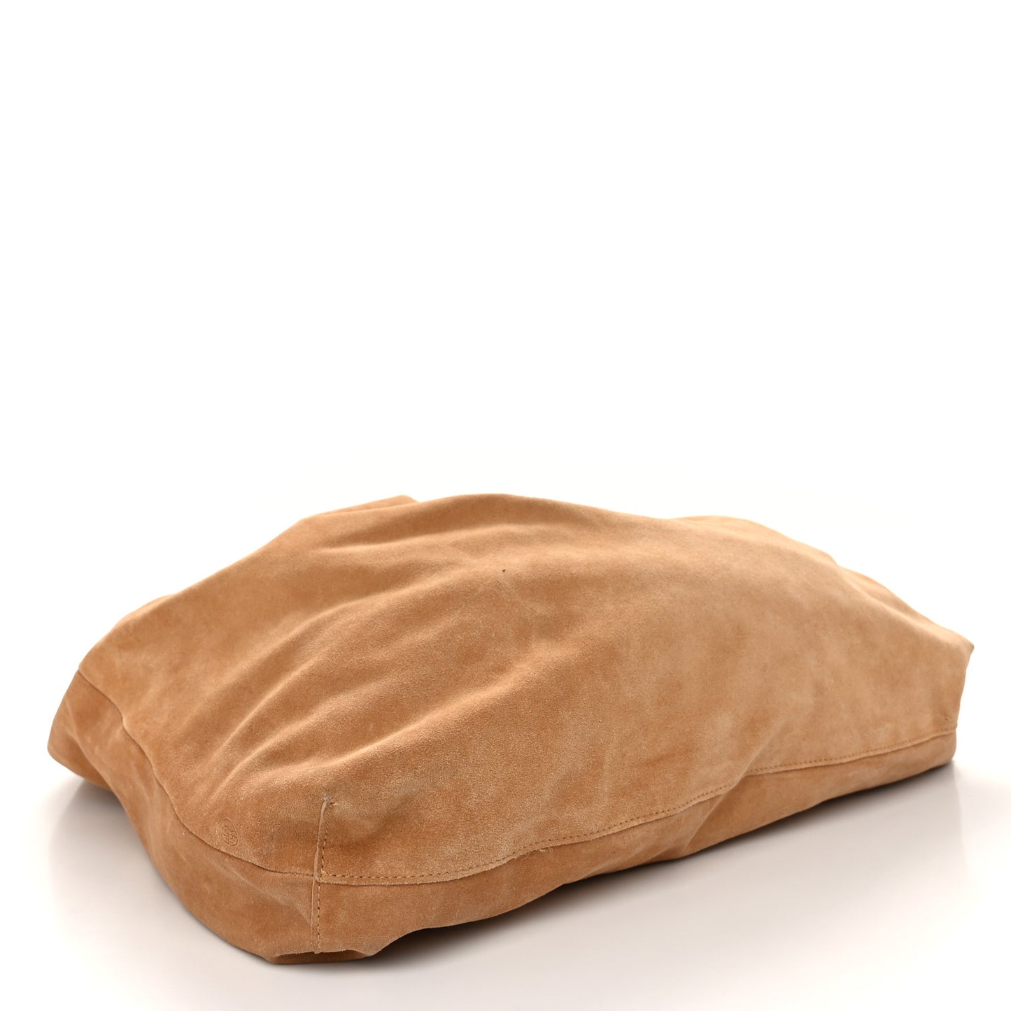 Suede Bindle Bag Warm Beige