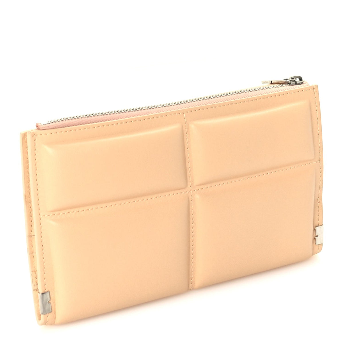 Burberry Lambskin Snip Wallet Peach 4 of 6