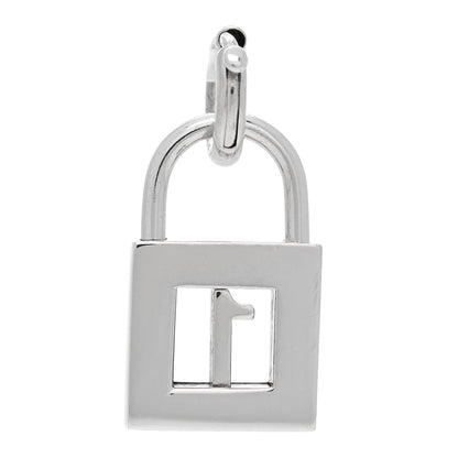 Tiffany Sterling Silver No 1 Lock Charm Pendant 3 of 4