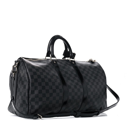 Louis Vuitton Damier Graphite Keepall Bandouliere 45 3 of 23