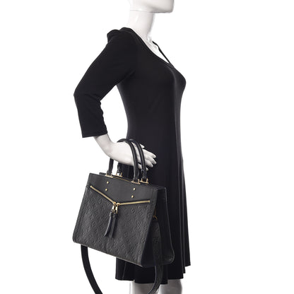 Louis Vuitton Empreinte Sully MM Black 2 of 10