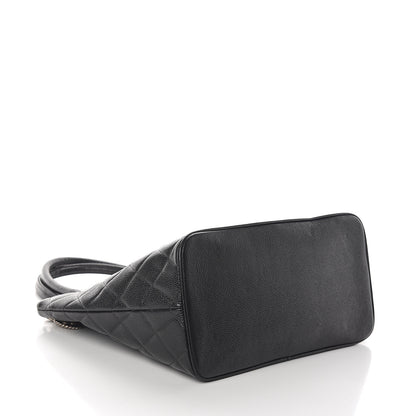 Chanel Caviar Quilted Medallion Tote Black 3 of 9