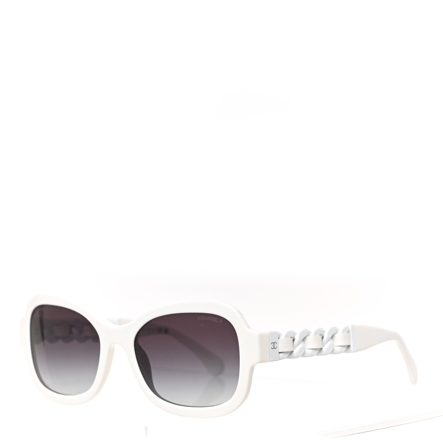Chanel Acetate Chain Sunglasses 5470-Q-A White 1 of 6