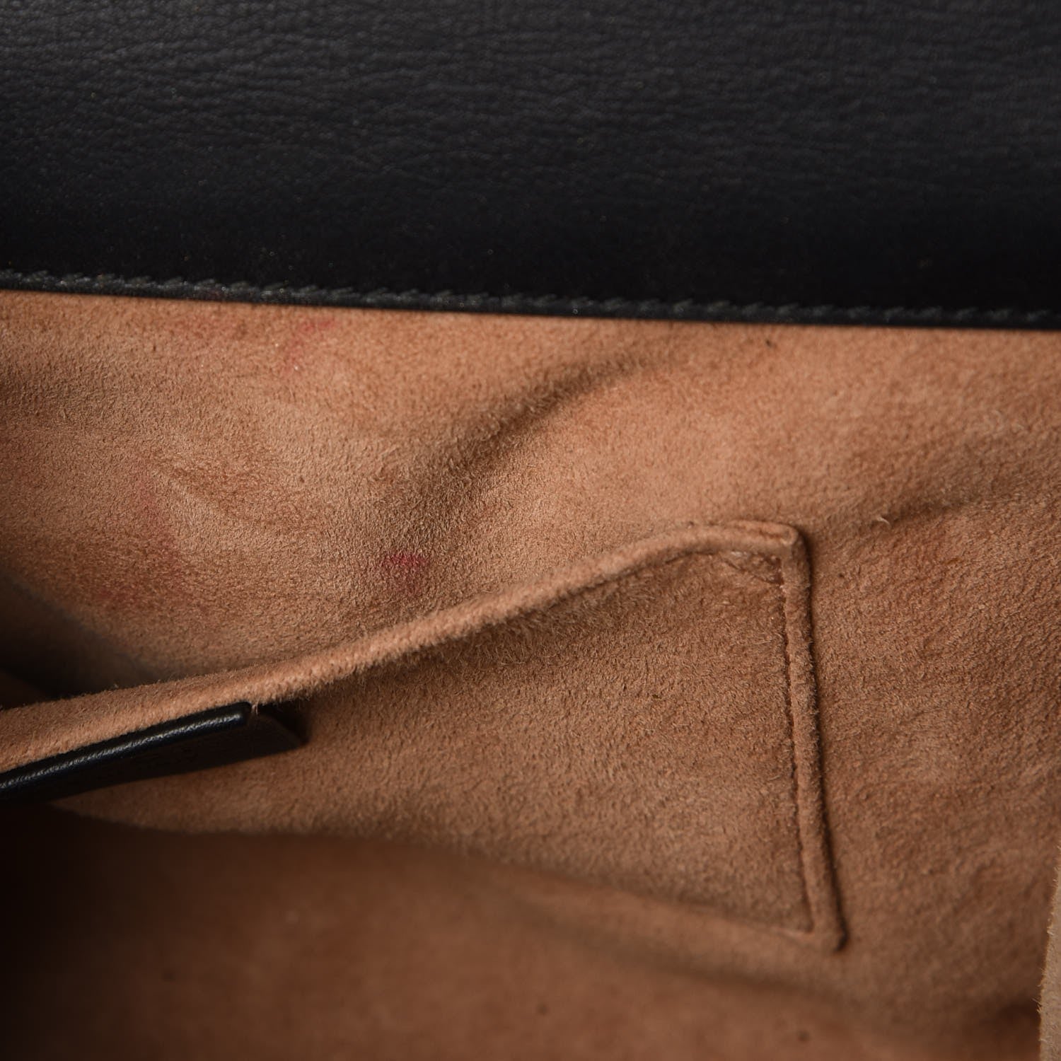 Gucci Calfskin Studded Small Padlock Shoulder Bag Black 8 of 8