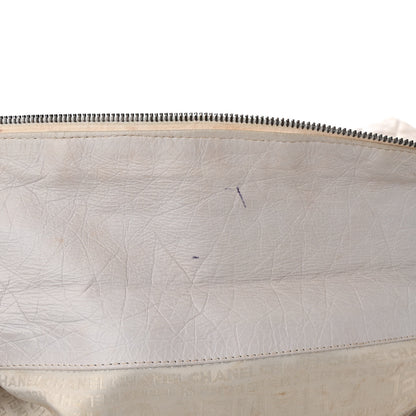 Chanel Distressed Lambskin Vintage Ligne Lady Braid XL Tote Beige 16 of 17