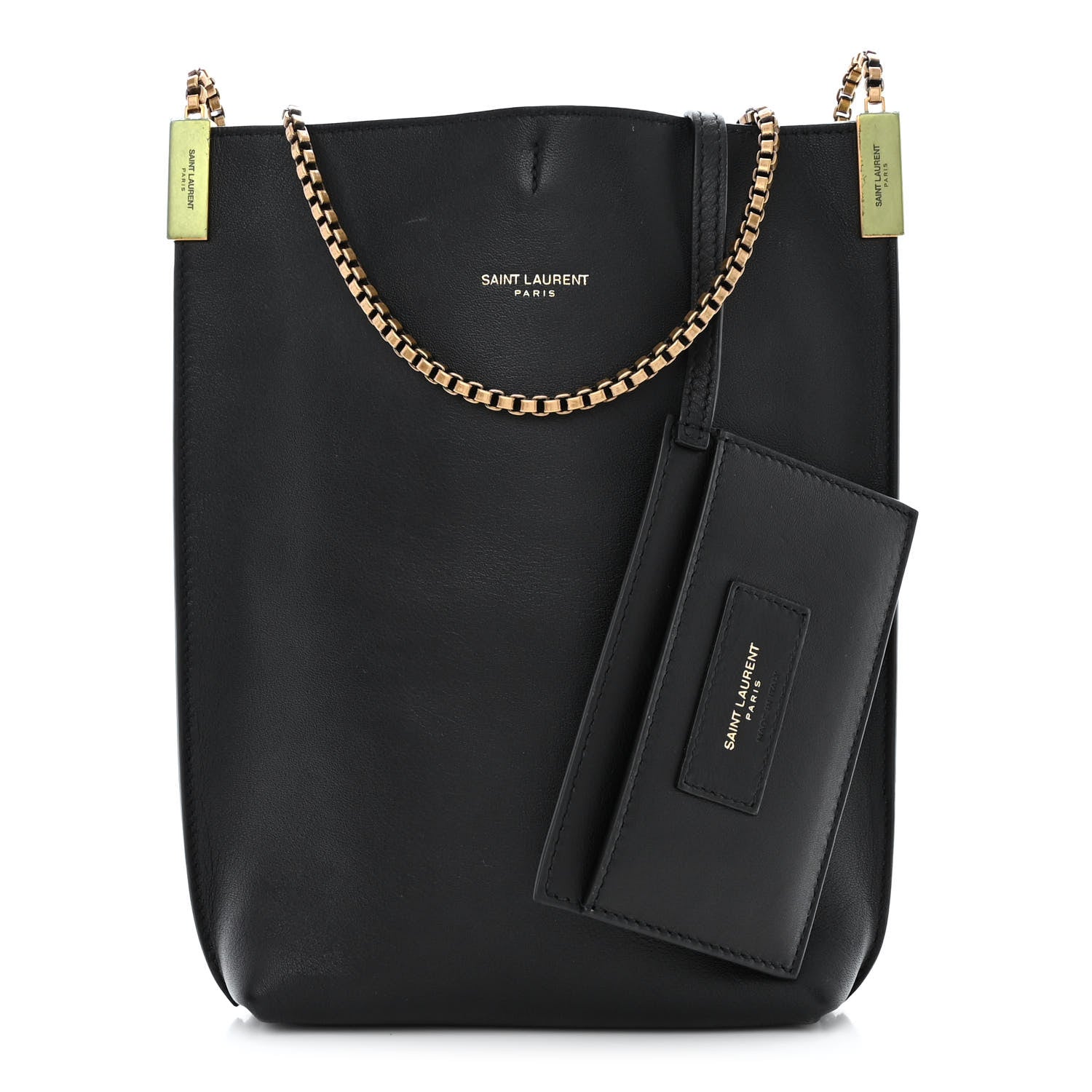 Saint Laurent Calfskin Mini Suzanne Hobo Black 1 of 11