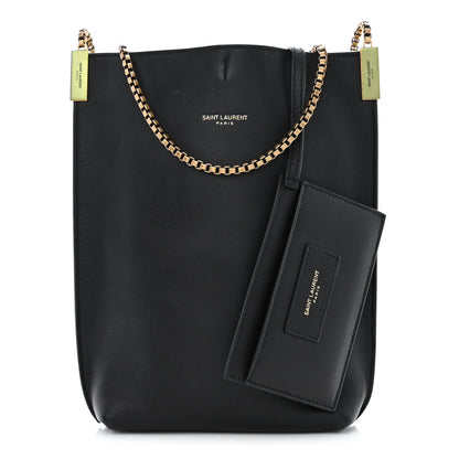 Saint Laurent Calfskin Mini Suzanne Hobo Black 1 of 11