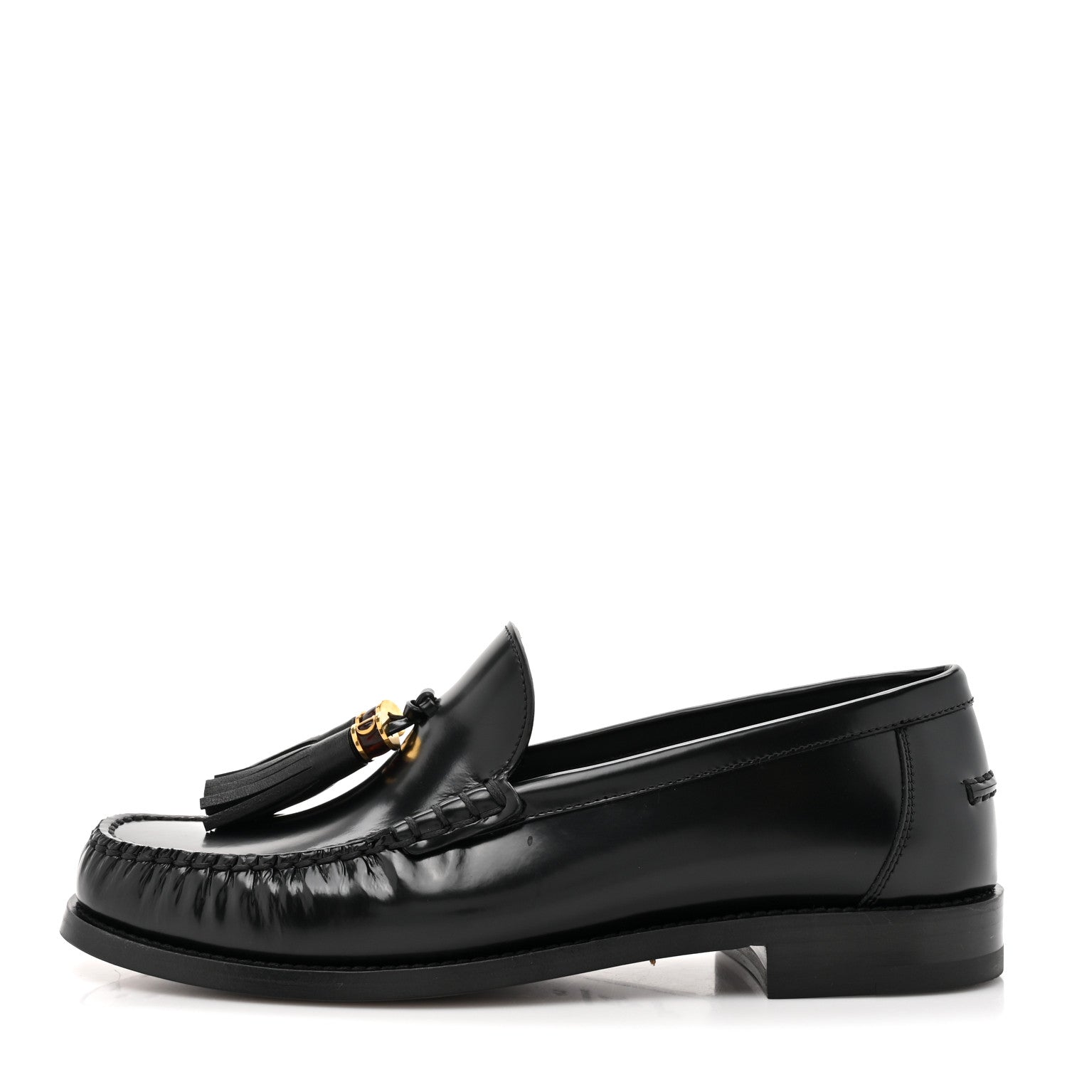 Christian Dior Brushed Calfskin The D-Academy Loafers 41 Black 1 of 9