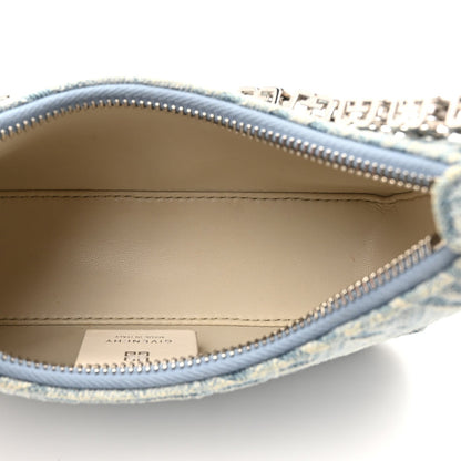 Givenchy Denim Mini Moon Cut Out Shoulder Bag Blue 5 of 7