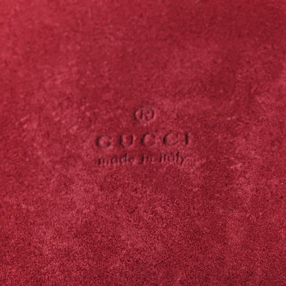 Gucci Crinkled Patent Mini Dionysus Shoulder Bag Rosso Ancora Red 5 of 7