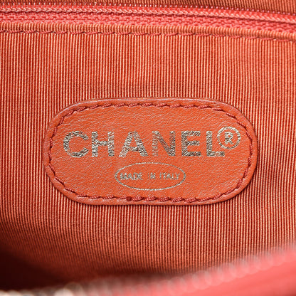 Chanel Caviar Zip Top Tote Red 6 of 24