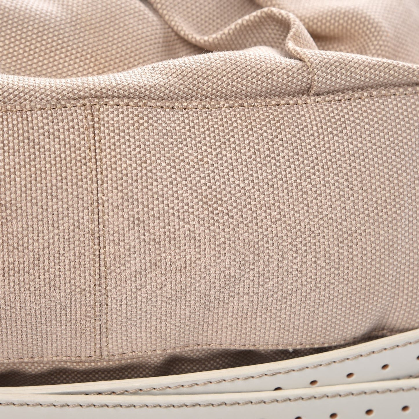 Canvas Knot Hobo Beige