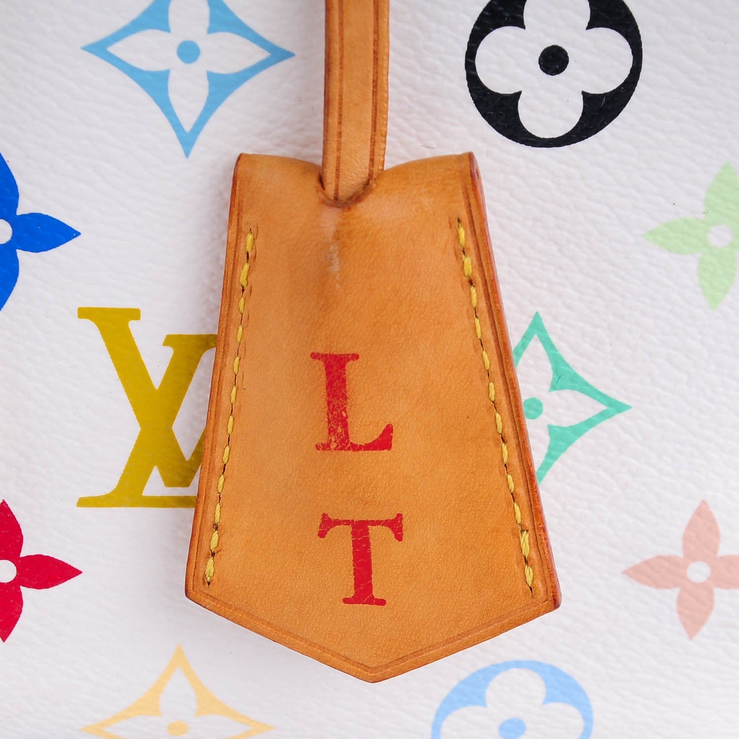 Louis Vuitton Monogram Multicolor Speedy 40 White 8 of 8