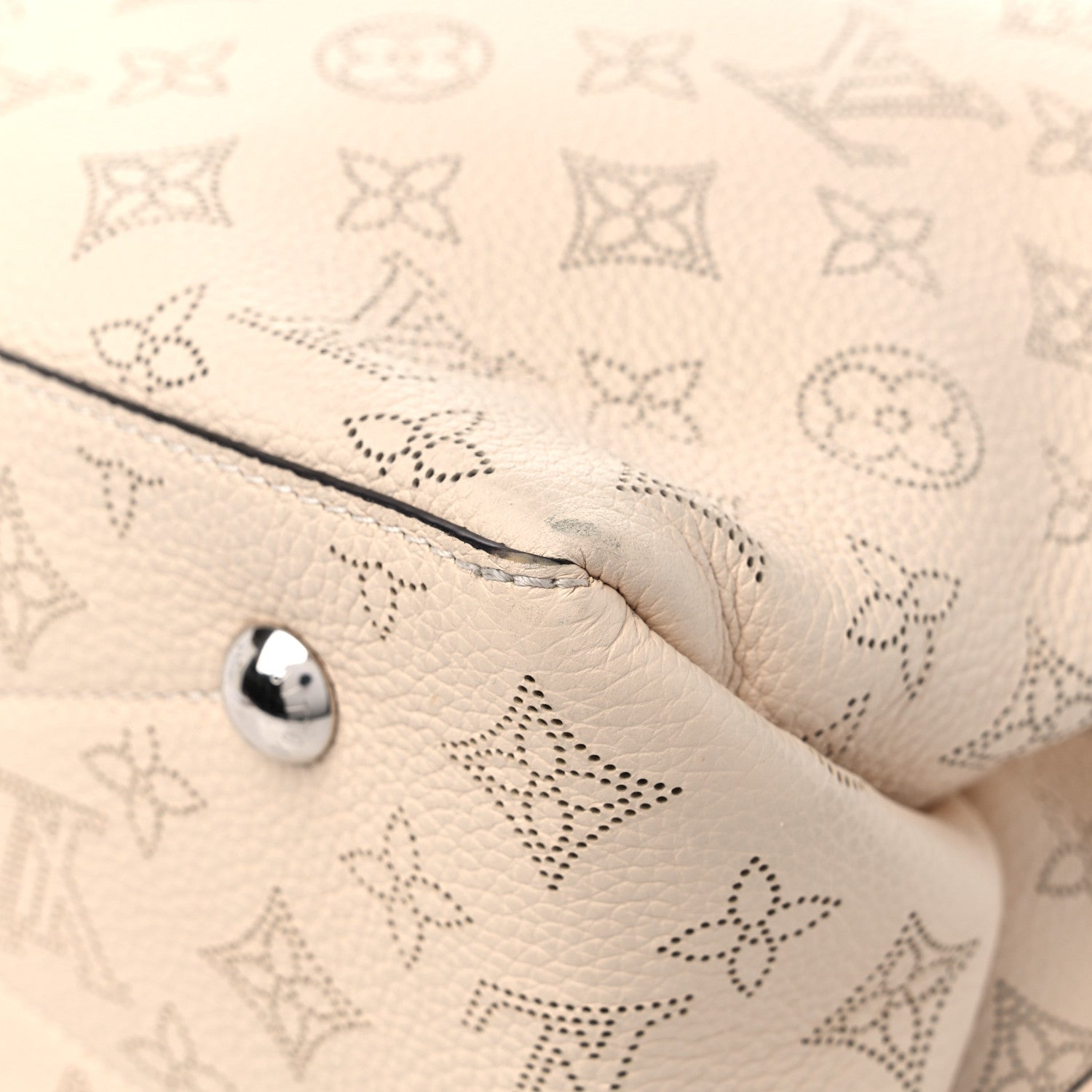 Louis Vuitton Mahina Bella Tote Creme Beige 10 of 13