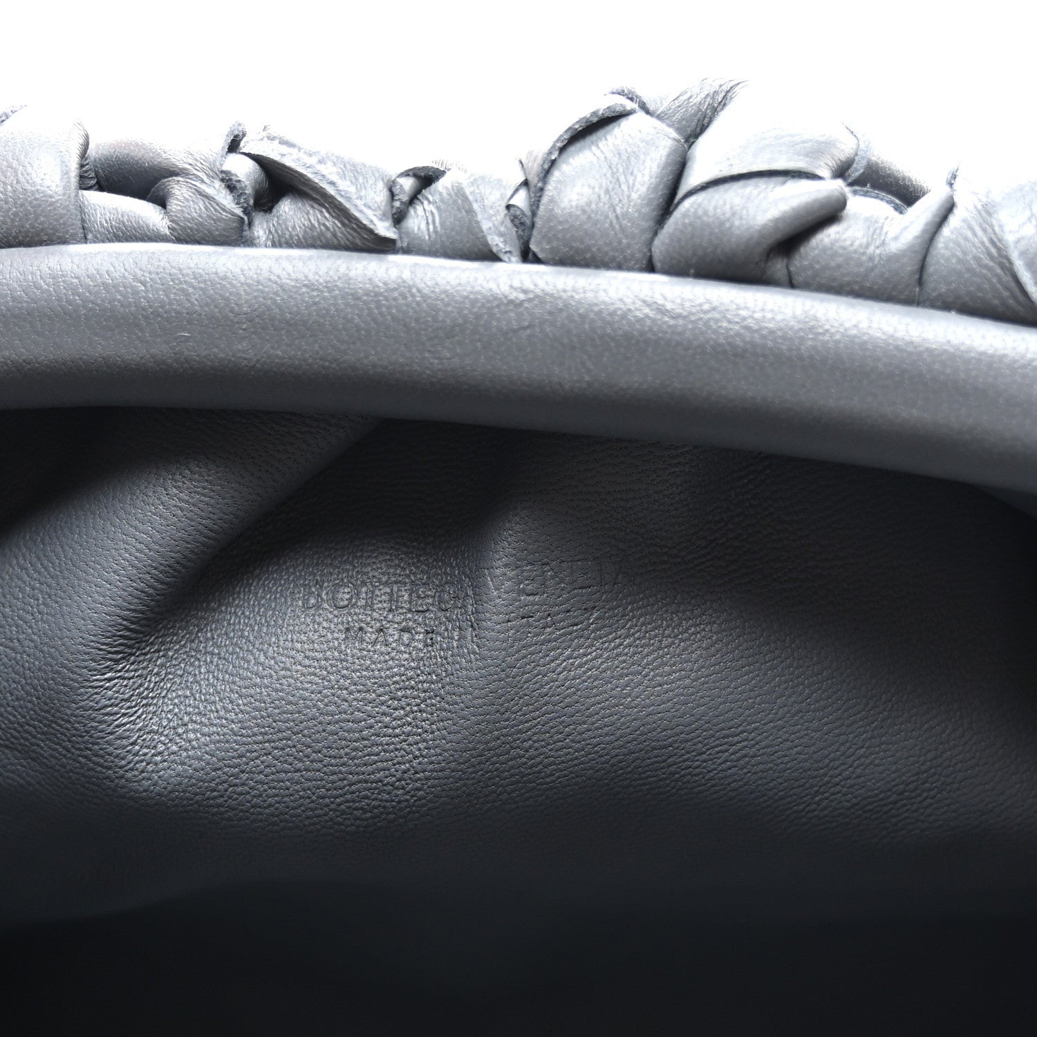 Bottega Veneta Nappa Intrecciato The Mini Pouch Thunder 6 of 7