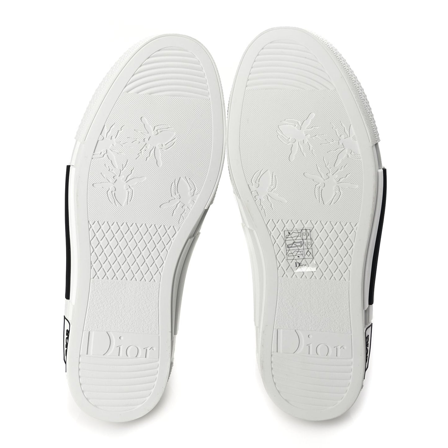 Technical Canvas Oblique Oblique Mens B23 Low Top Sneakers 40 White