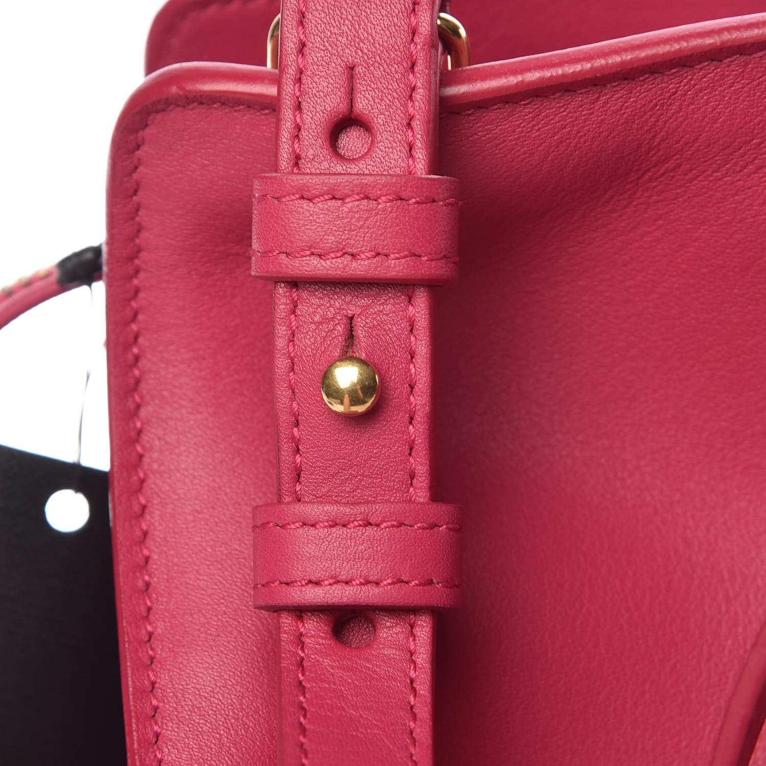 Saint Laurent Calfskin Small Classic Y Cabas Fuchsia 9 of 14