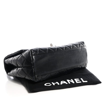 Chanel Lambskin Quilted Kelly Medium Flap Bag Black 4 of 8