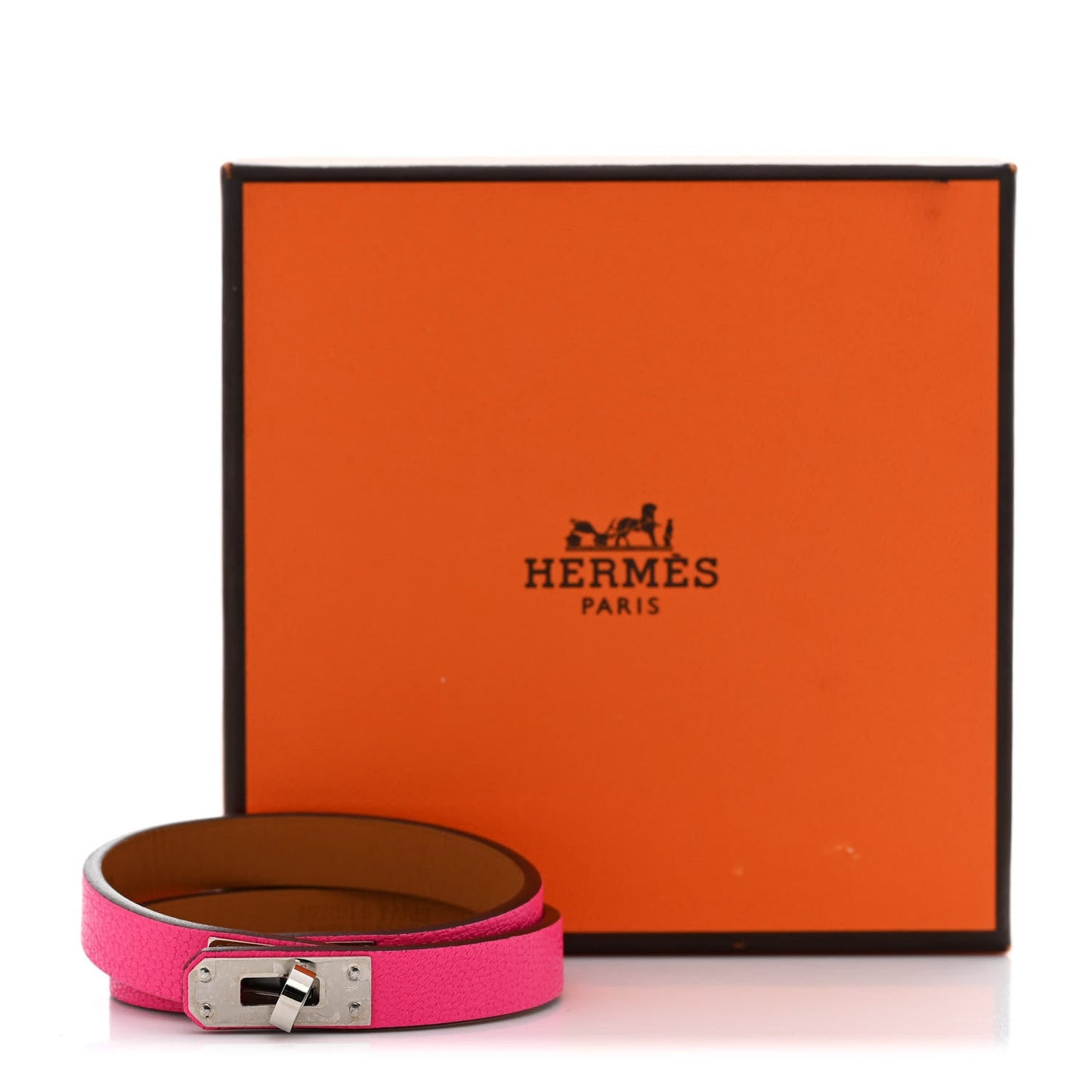 Chevre Chamkila Kelly Double Tour Bracelet T2 Rose Pop