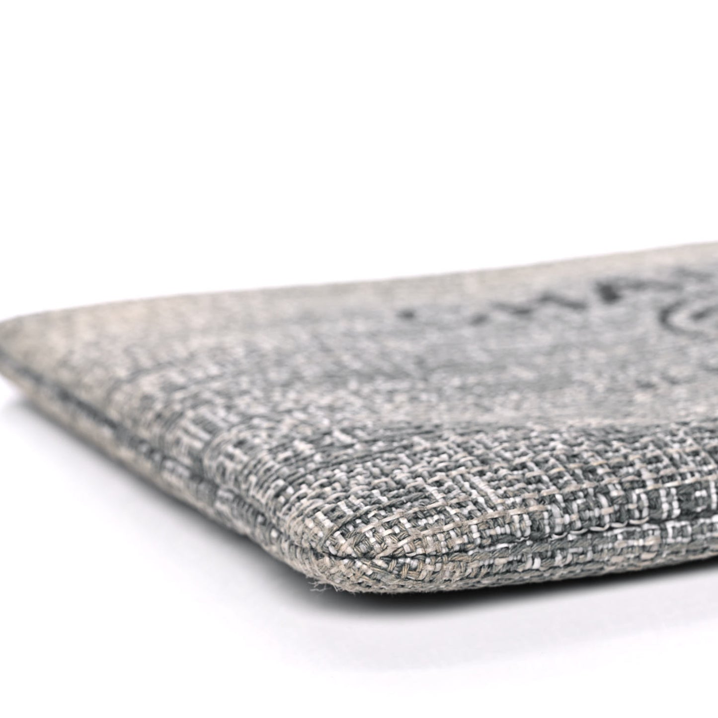 Canvas Medium Deauville Cosmetic Pouch Grey