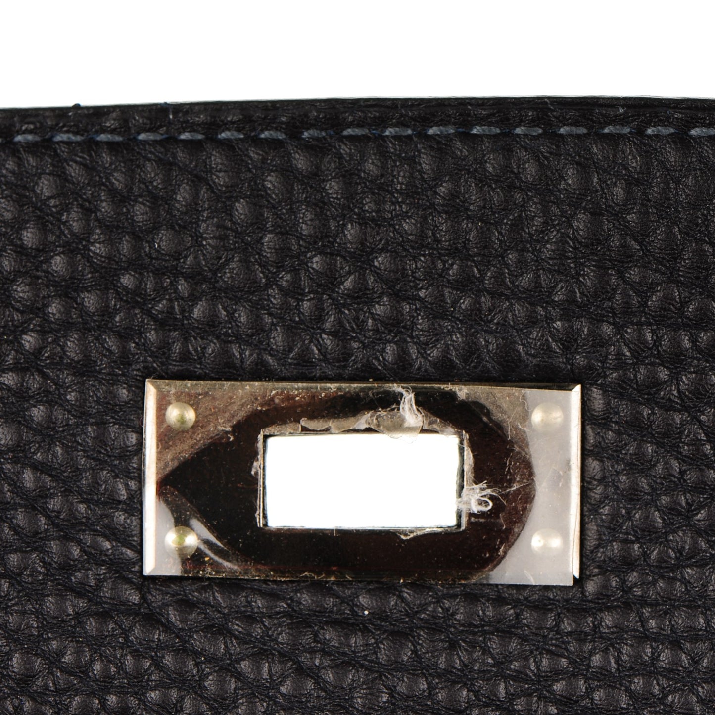 Togo Kelly Retourne 28 Indigo Blue Jean