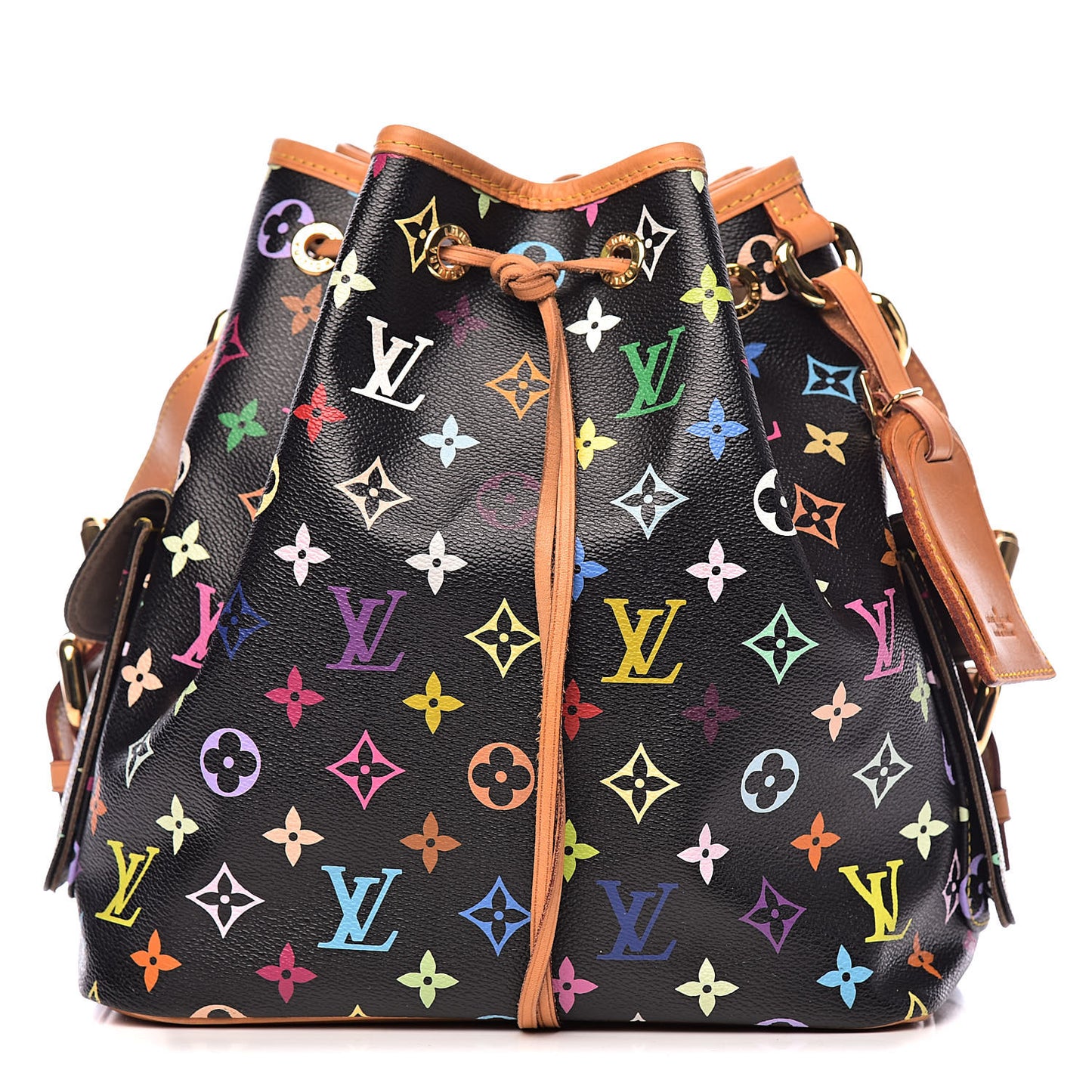 Monogram Multicolor Petit Noe Black