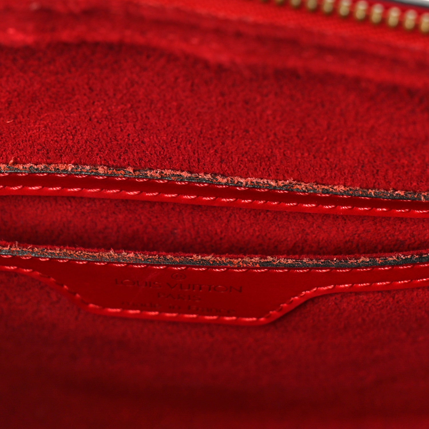 Louis Vuitton Epi Soufflot Castillan Red 14 of 14