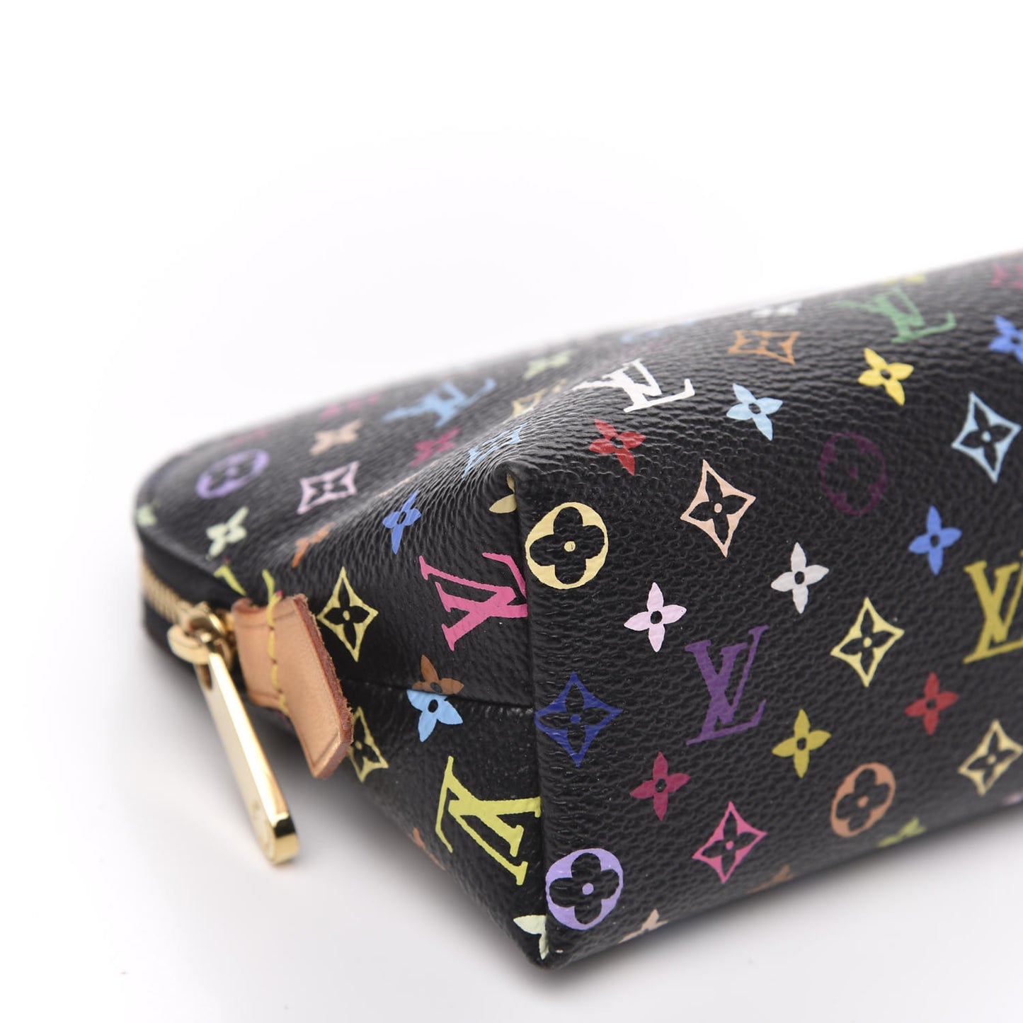 Monogram Multicolor Cosmetic Pouch Black Grenade