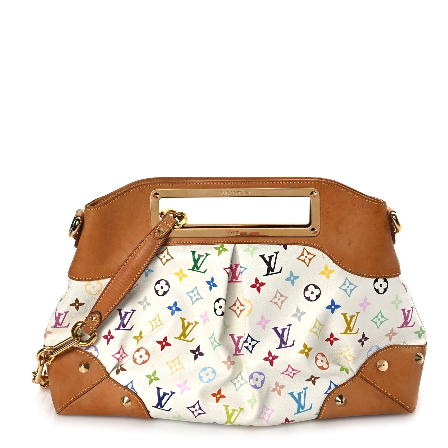Monogram Multicolor Judy MM White
