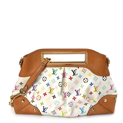 Louis Vuitton Monogram Multicolor Judy MM White 1 of 8