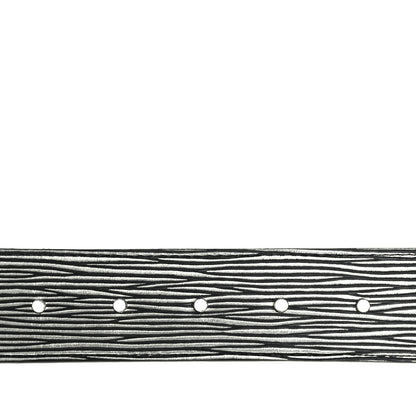 Louis Vuitton Epi Essential V 32MM Belt 85 34 Black White 8 of 8