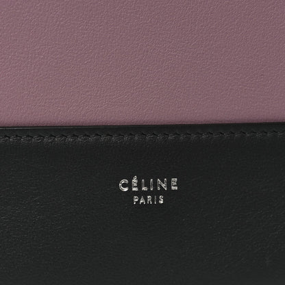 Celine Shiny Smooth Calfskin Medium Frame Shoulder Bag Liquorice Antique Rose 6 of 7