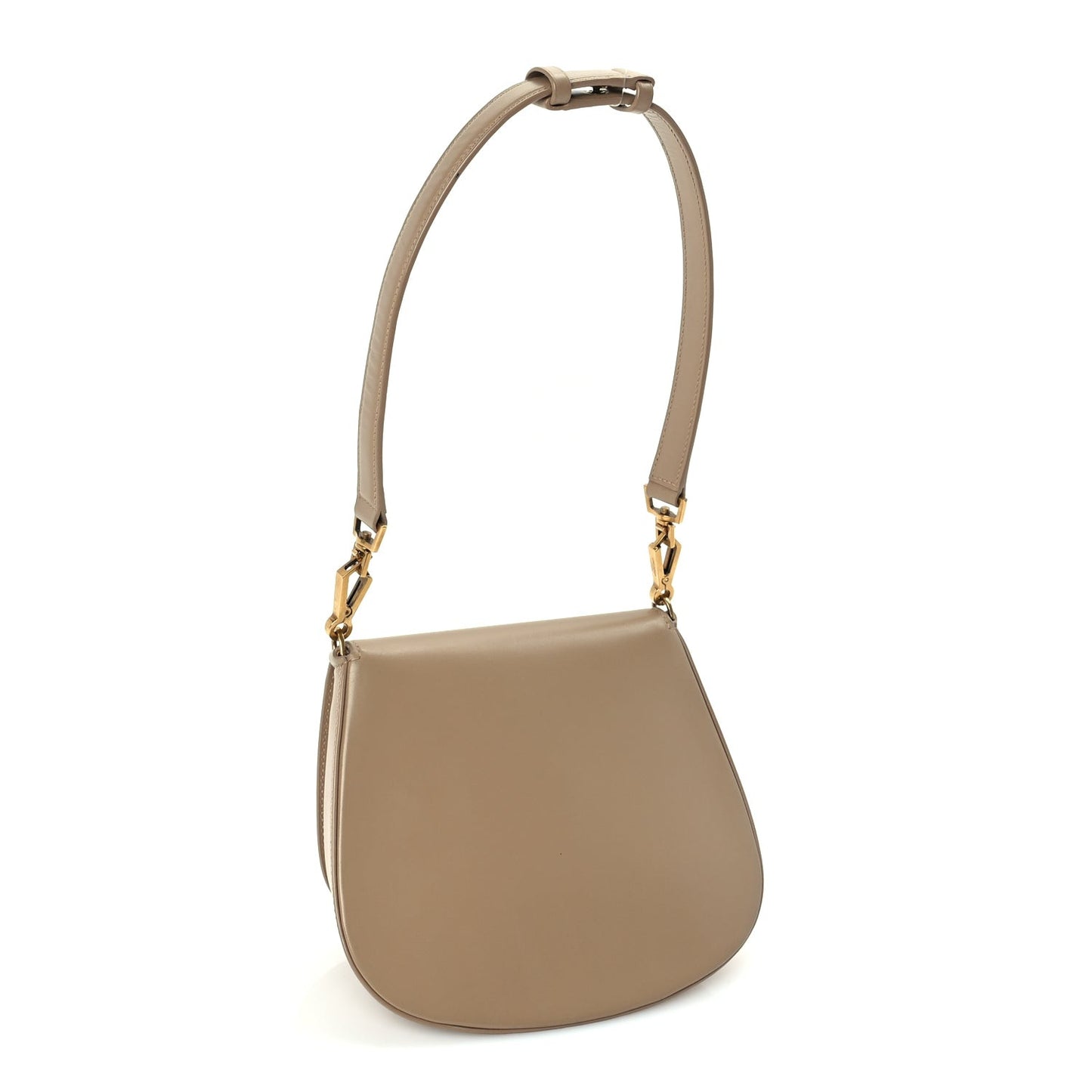 Box Calfskin Voltaire Top Handle Bag Dark Toffee